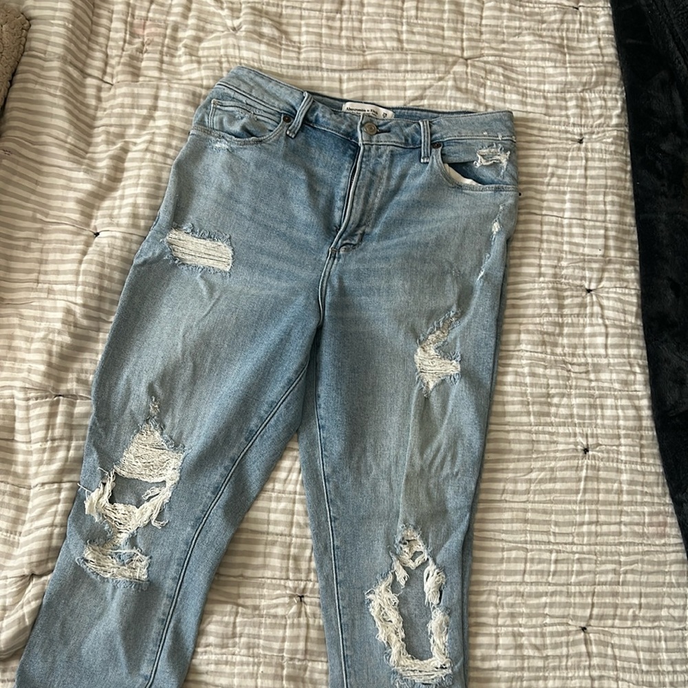 Abercrombie Curve Love Super Skinny ankle:8 short